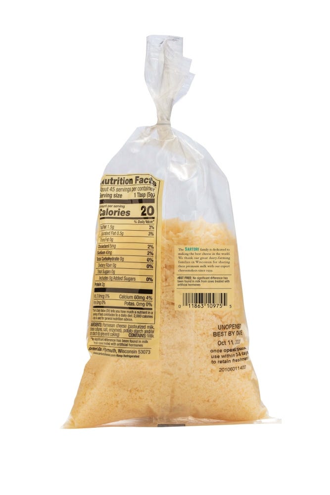 Parmesan Shredded