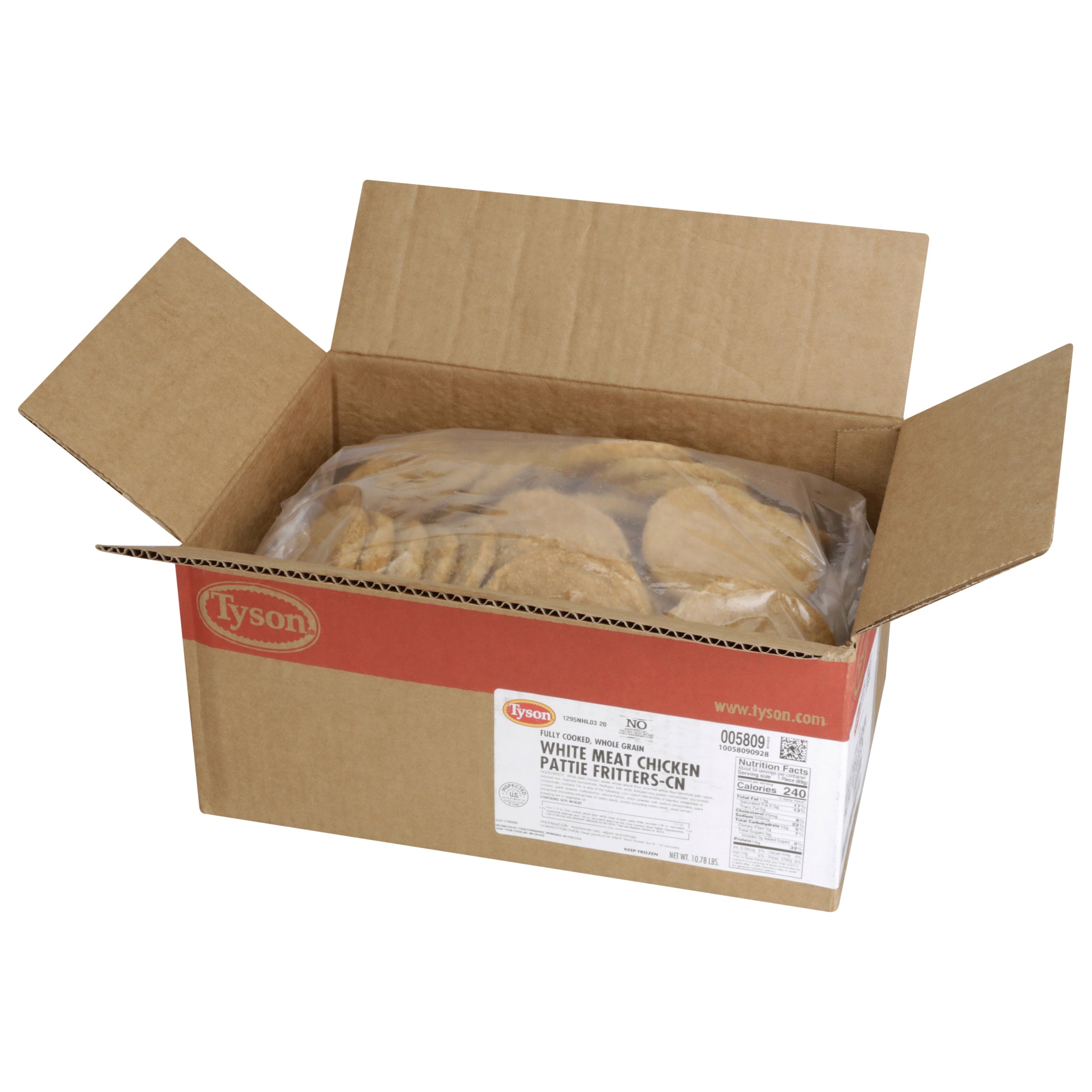 Whole Grain Chicken Patties