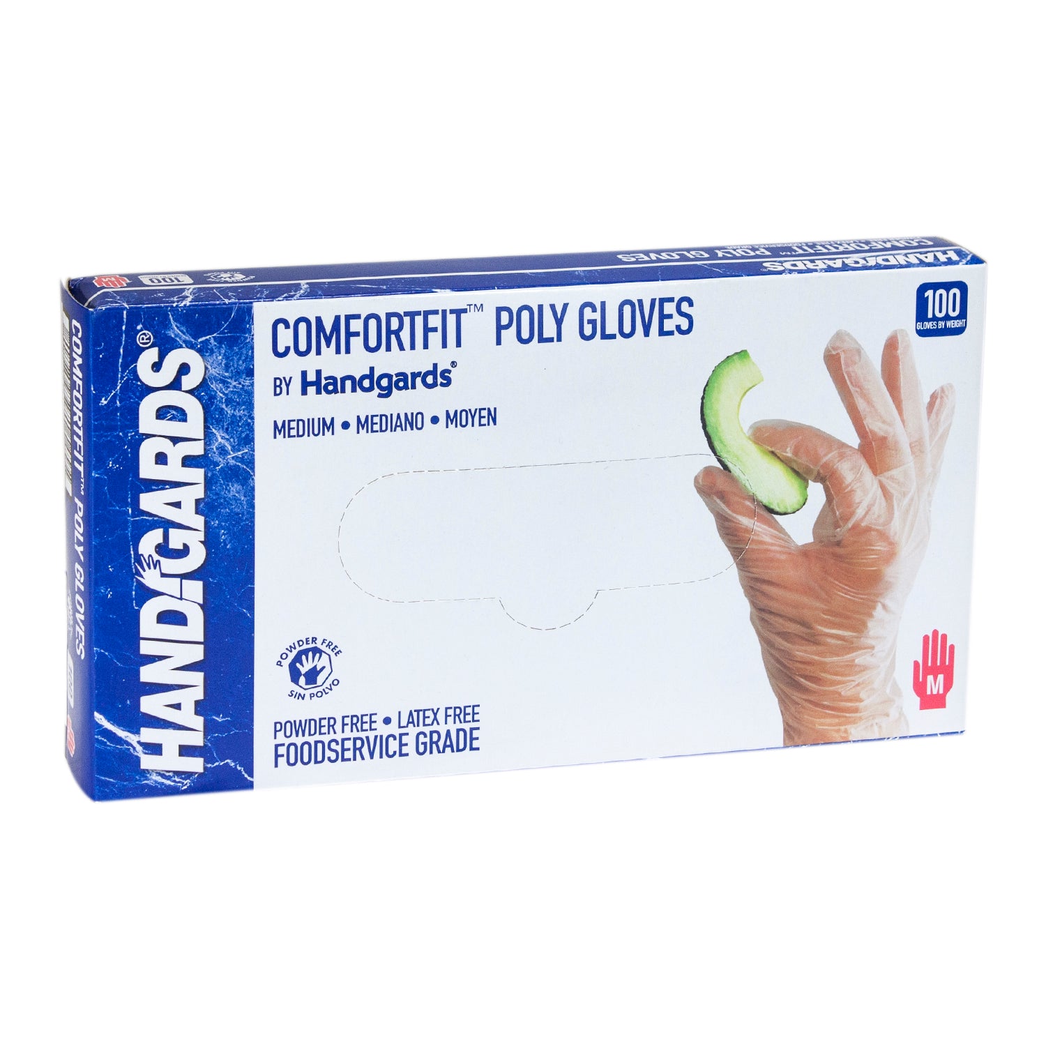 * Gloves Clear Stretch Medium