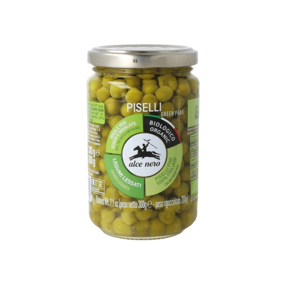 Organic Cooked Green Peas