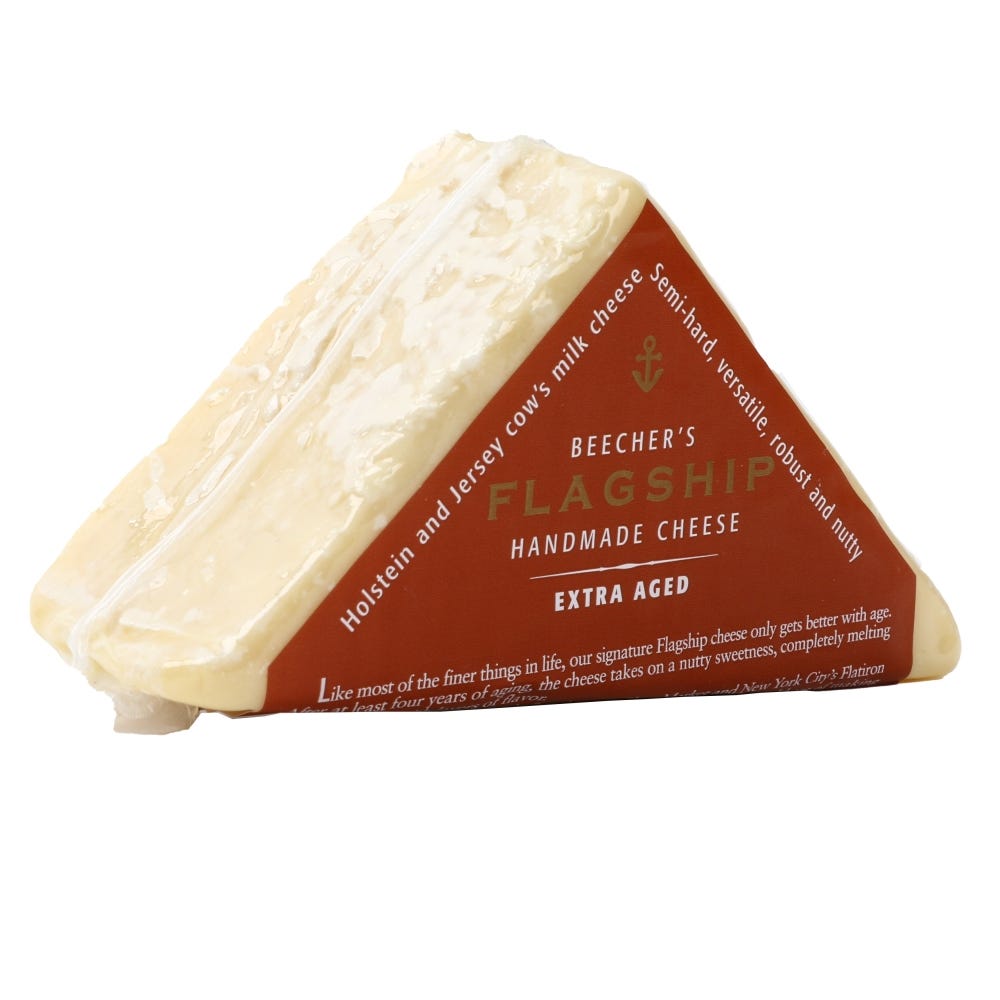 4 Year Extra-Aged Flagship Cheese Wedge