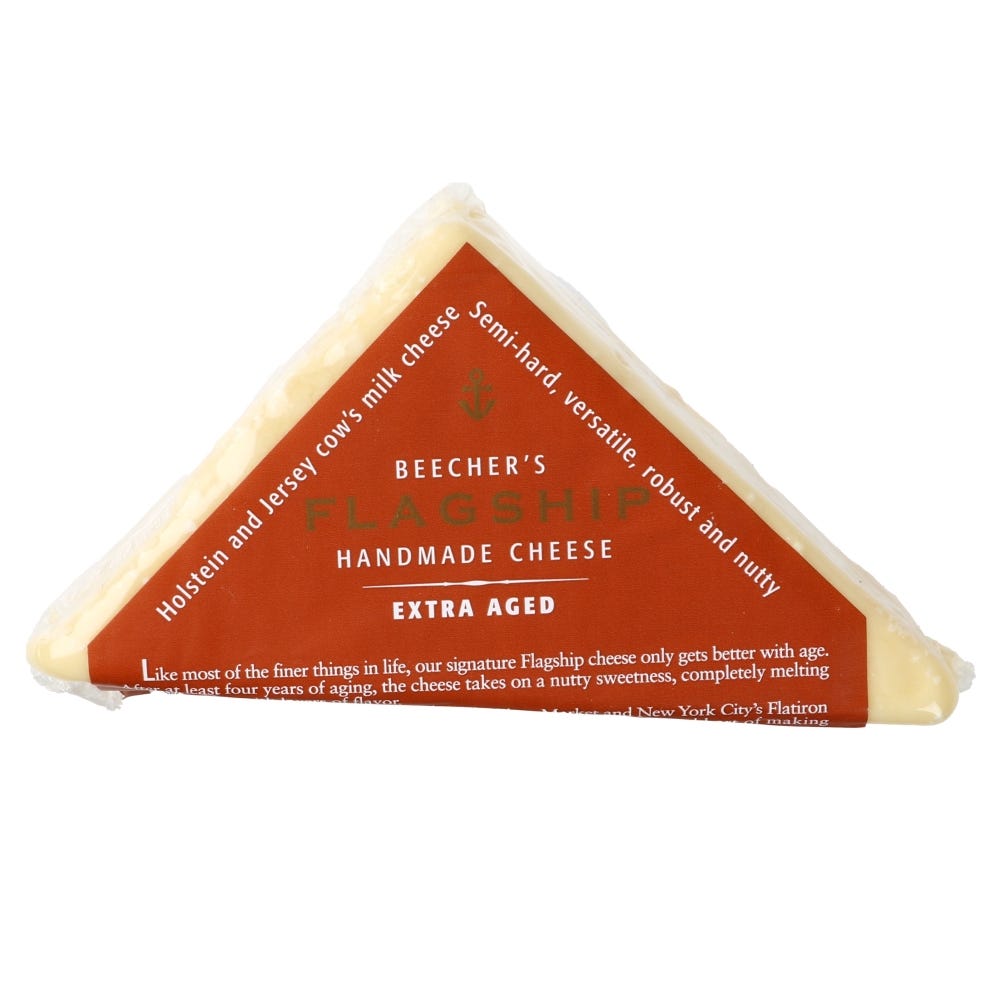 4 Year Extra-Aged Flagship Cheese Wedge