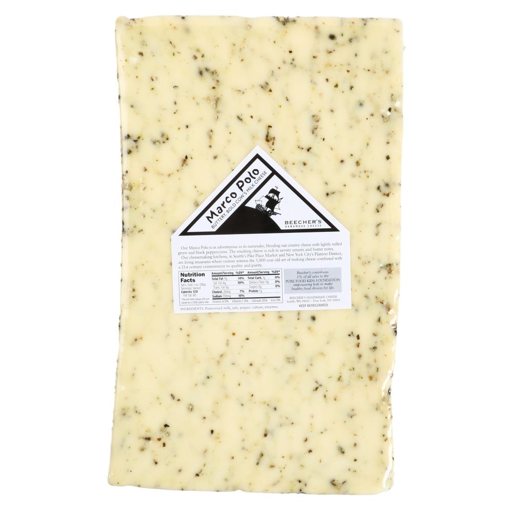 Marco Polo Peppercorn Cheddar Print