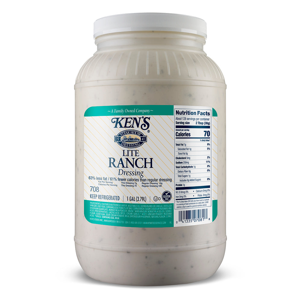 * Lite Ranch Dressing