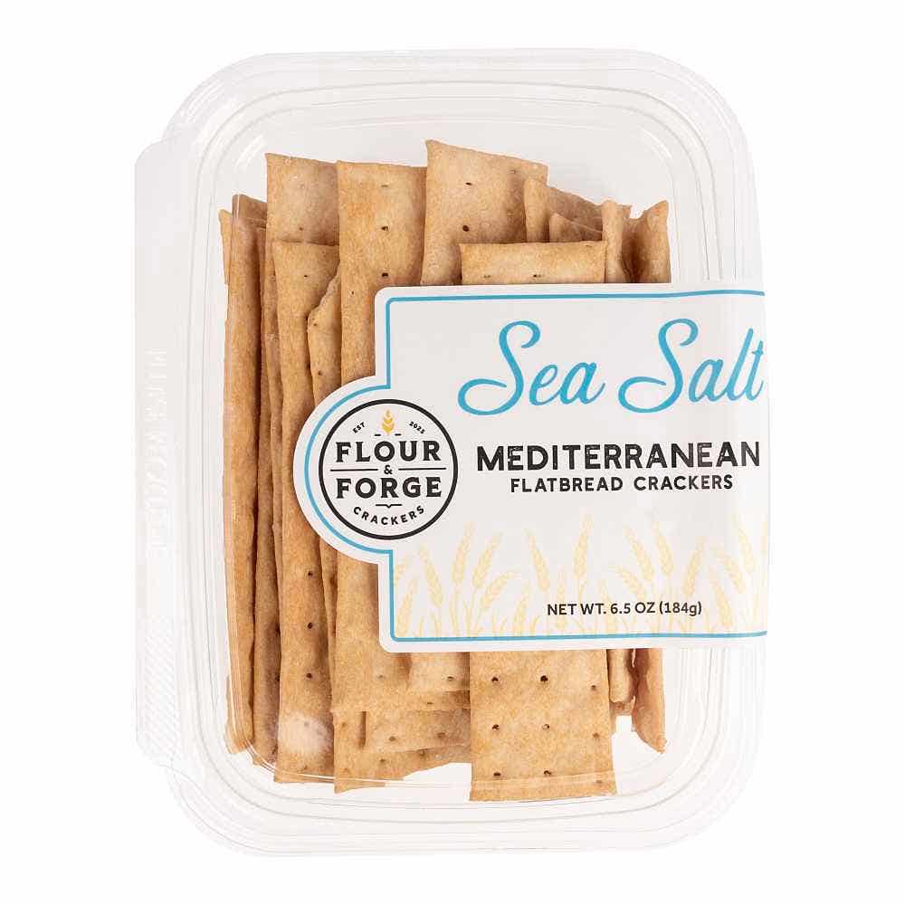 Sea Salt Mediterranean Flatbread Crackers