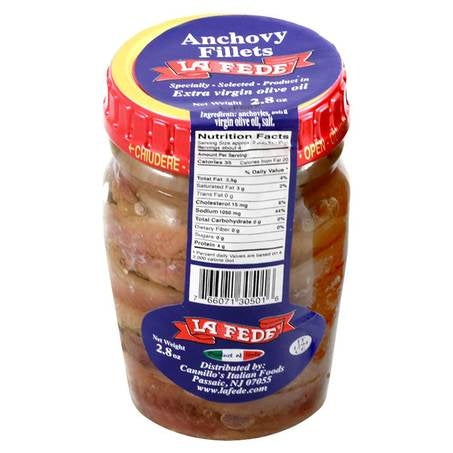Anchovy Fillets in Oil