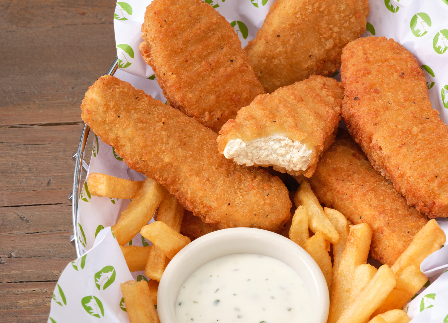 * Plant Based Breaded Chicken Tender