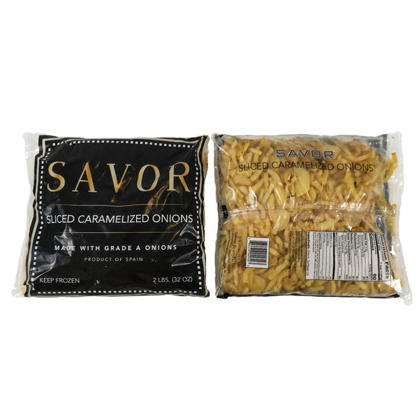* Frozen Sliced Caramelized Onions