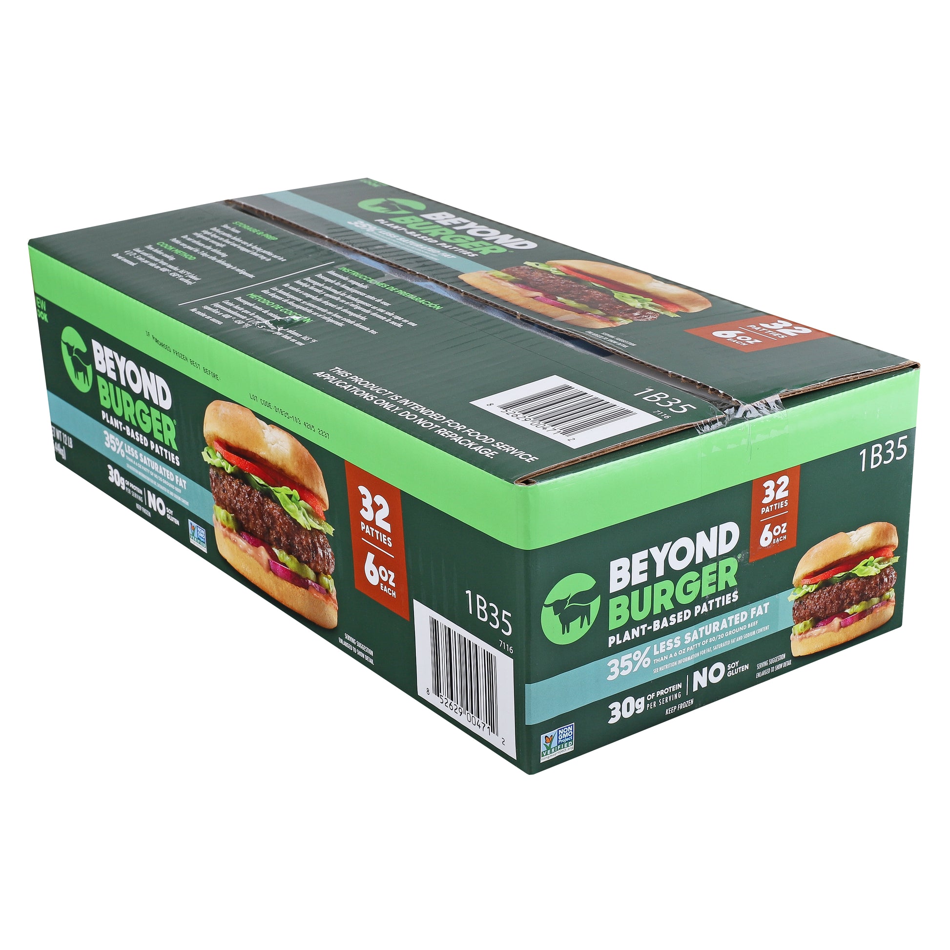 * 6oz Beyond Beef Burger