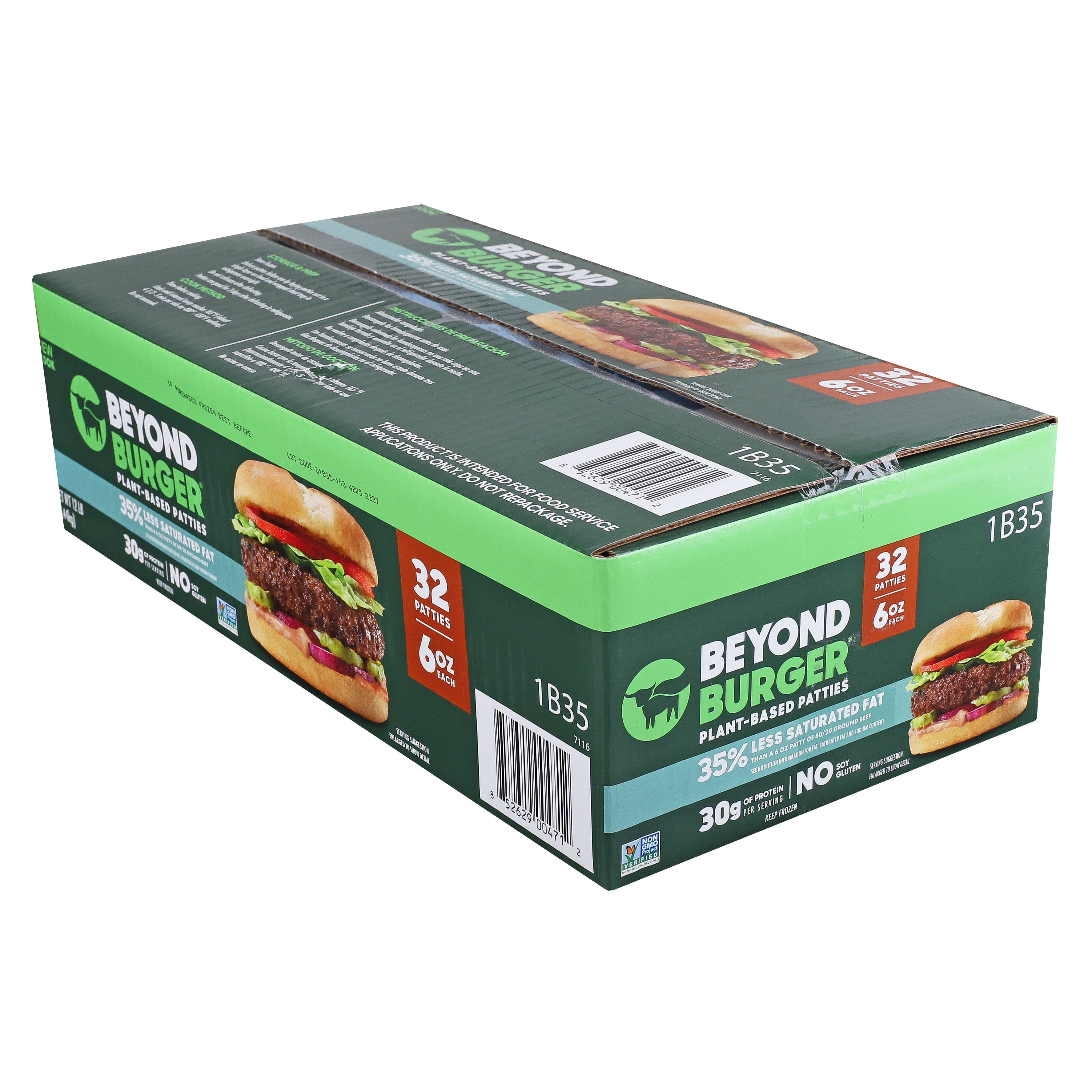 * 6oz Beyond Beef Burger