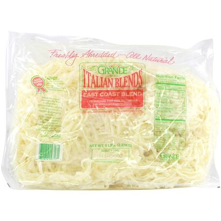 East Coast Blended Shredded Mozzarella Cheese