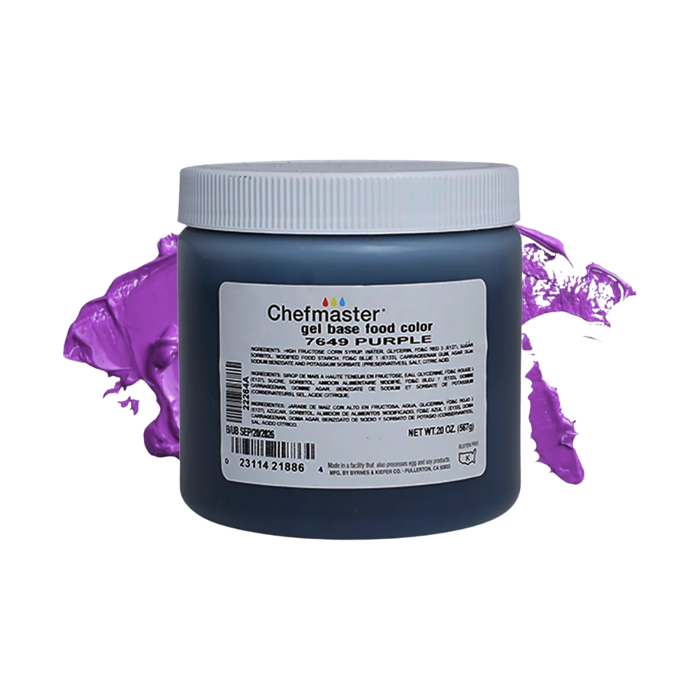 Gel Purple Food Color