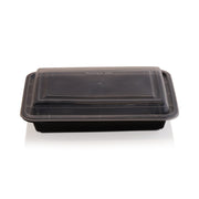 8x6 28oz Black Micro Containers