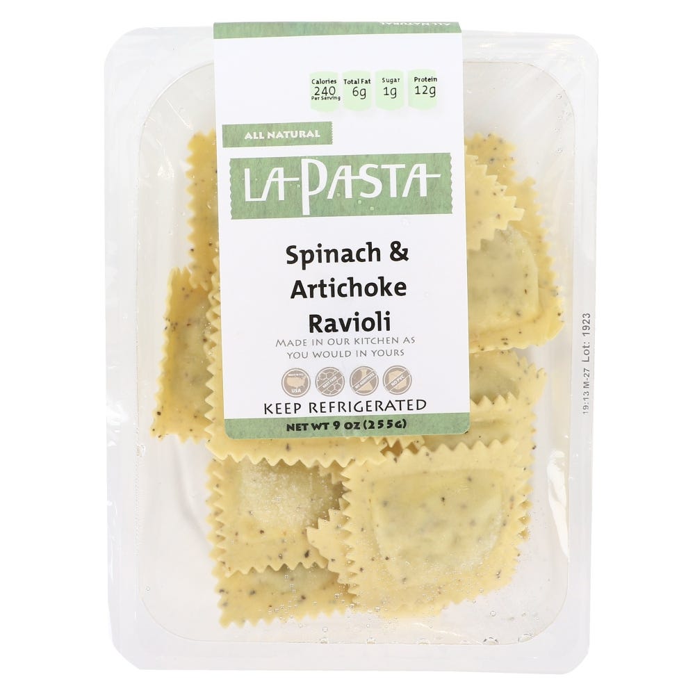Artichoke & Spinach Ravioli