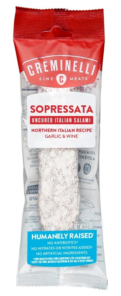 Salami Sopressata Chub