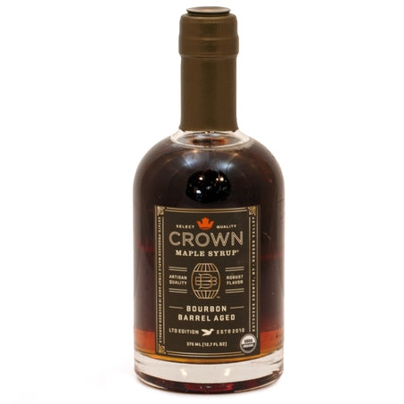 Organic Bourbon Barrel Aged Maple Syrup