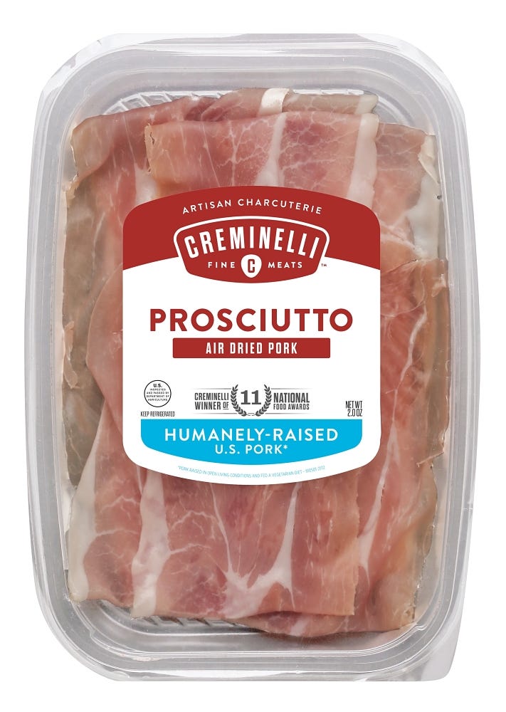 Creminelli Sliced Prosciutto