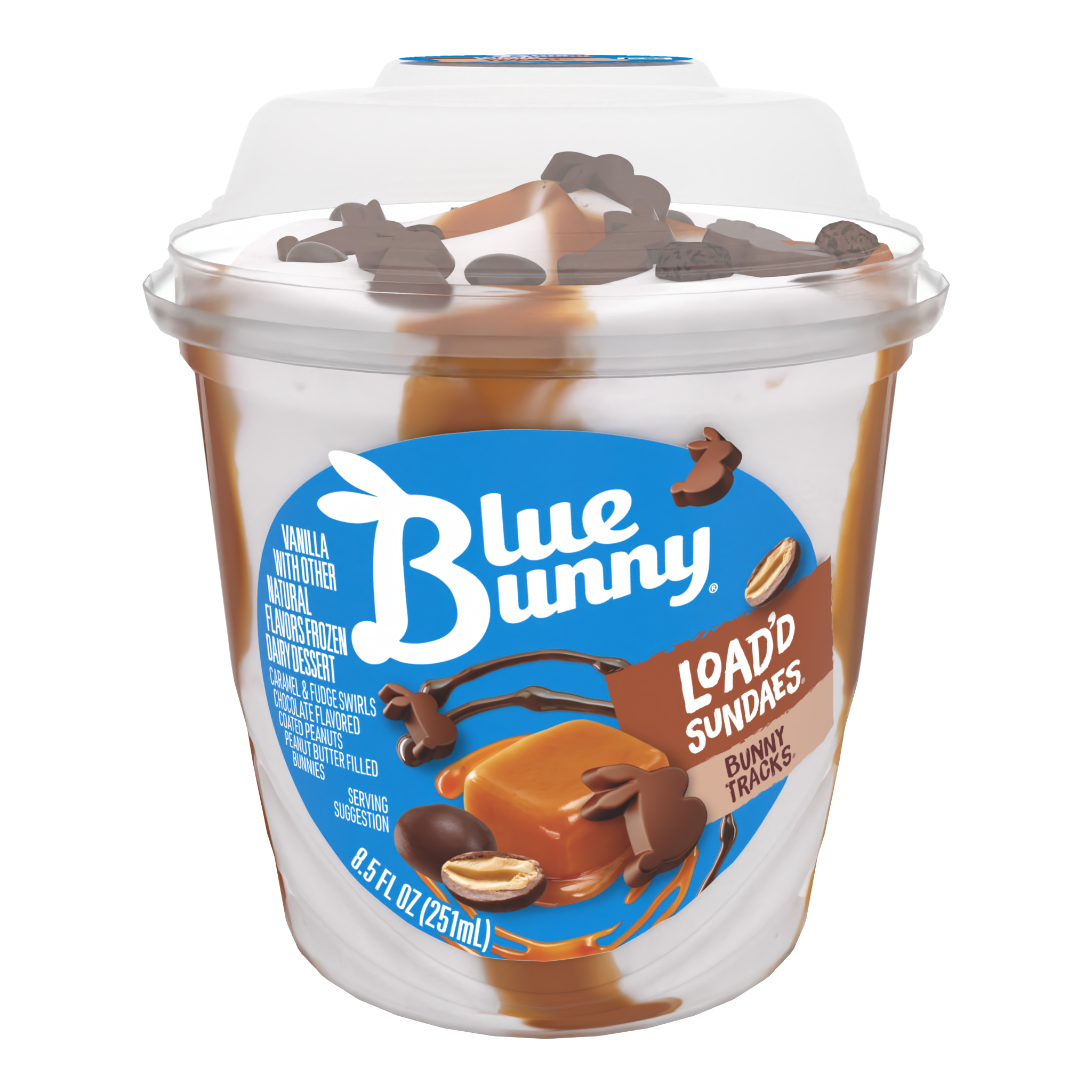 Bunny Tracks Loaded Ice Cream Sundae