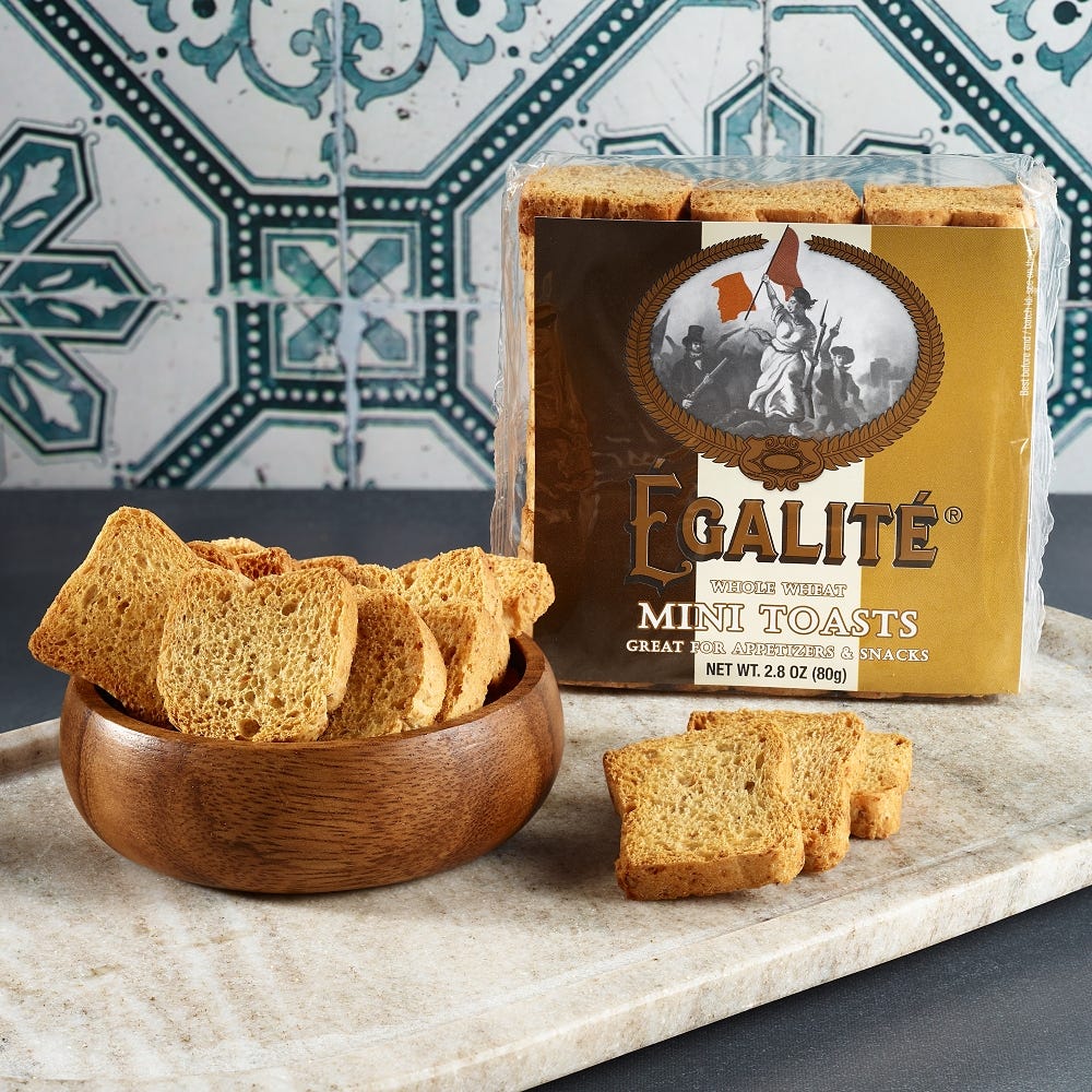 Mini Whole Wheat Toasts