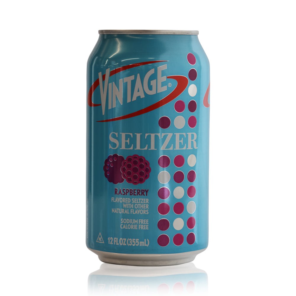 Raspberry Canned Seltzer