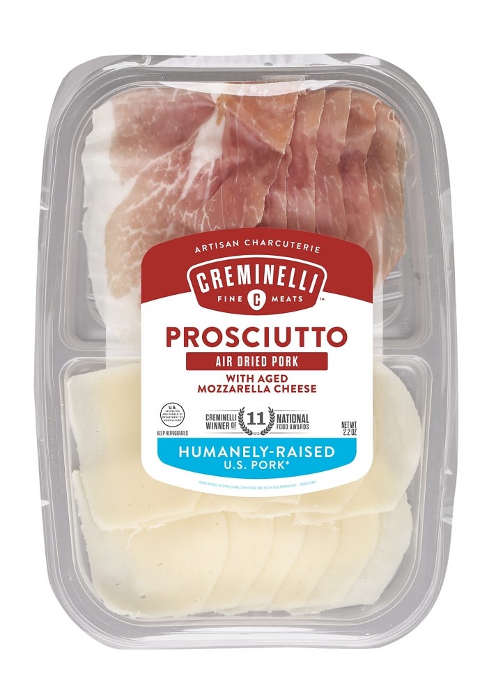 Creminelli Prosciutto & Aged Mozzarella