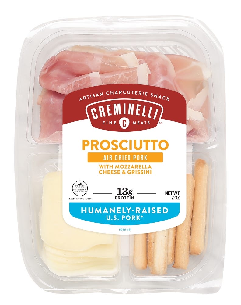 Prosciutto & Mozzarella With Grissini