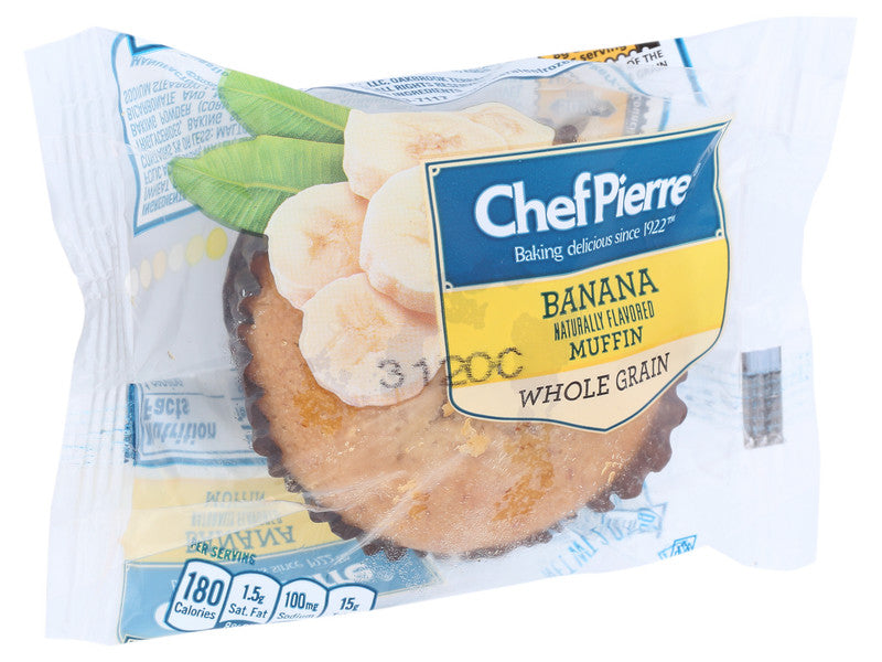 Individually Wrapped 51% Whole Grain Banana Muff