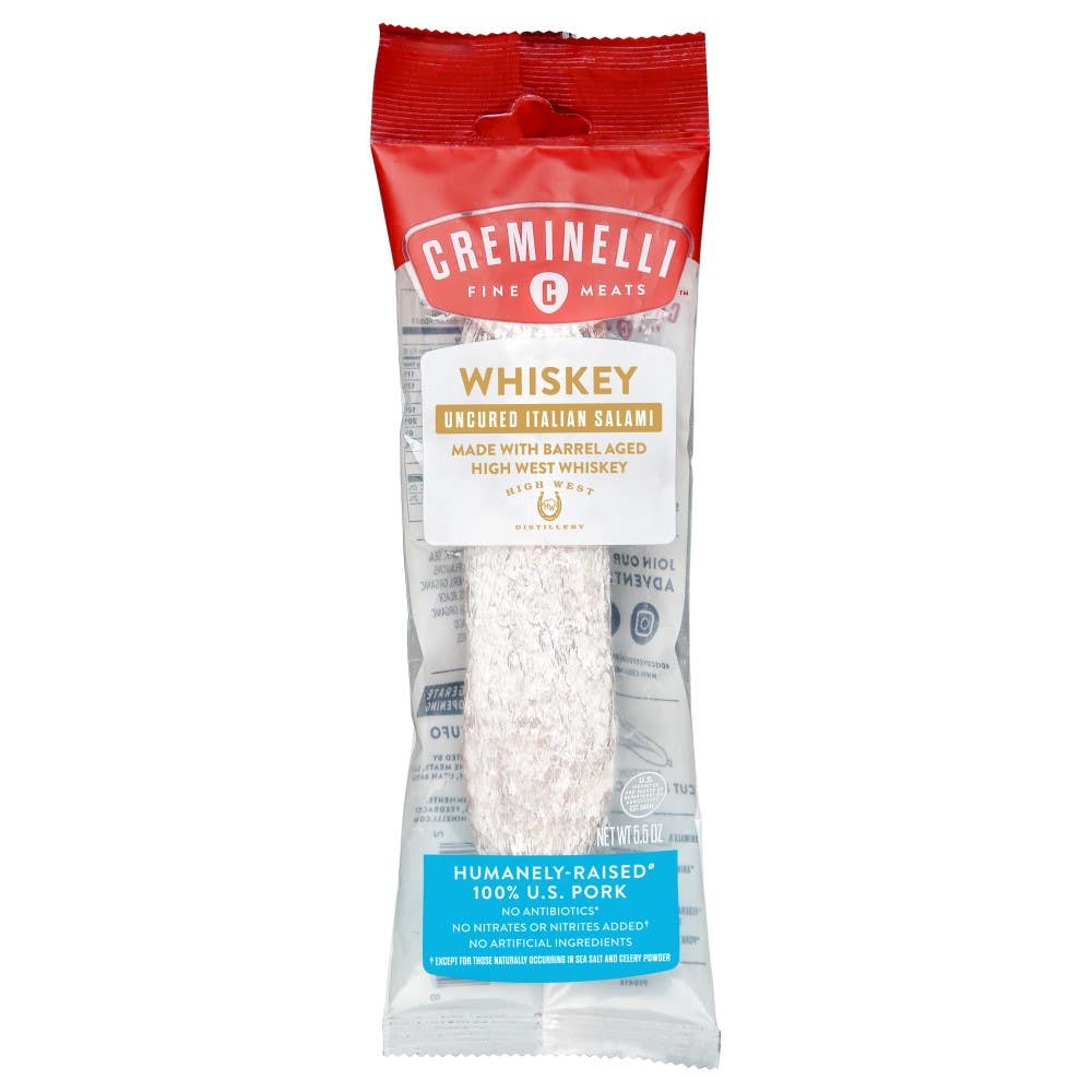 Creminelli Whiskey Salami 5.5 oz