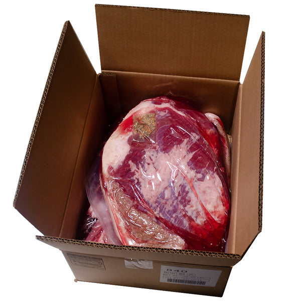 Raw Corned Beef Brisket with Spices