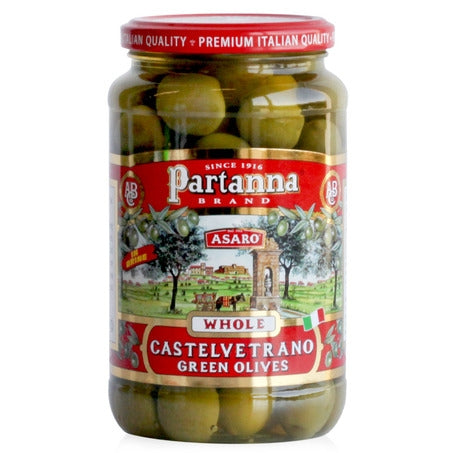 Whole Green Castlevetrano Olives