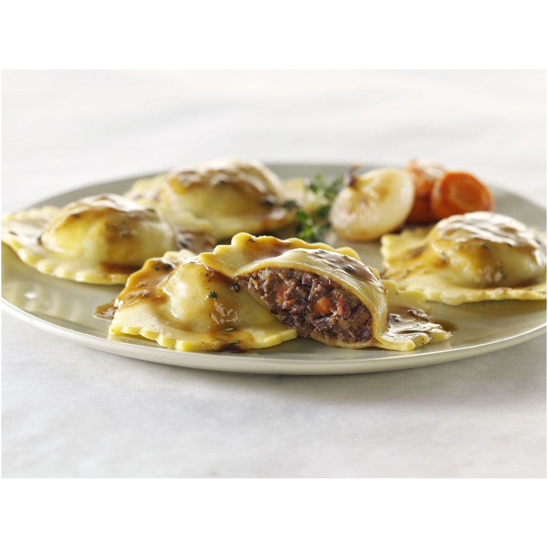 Frozen Hexagonal Braised Beef Ravioli