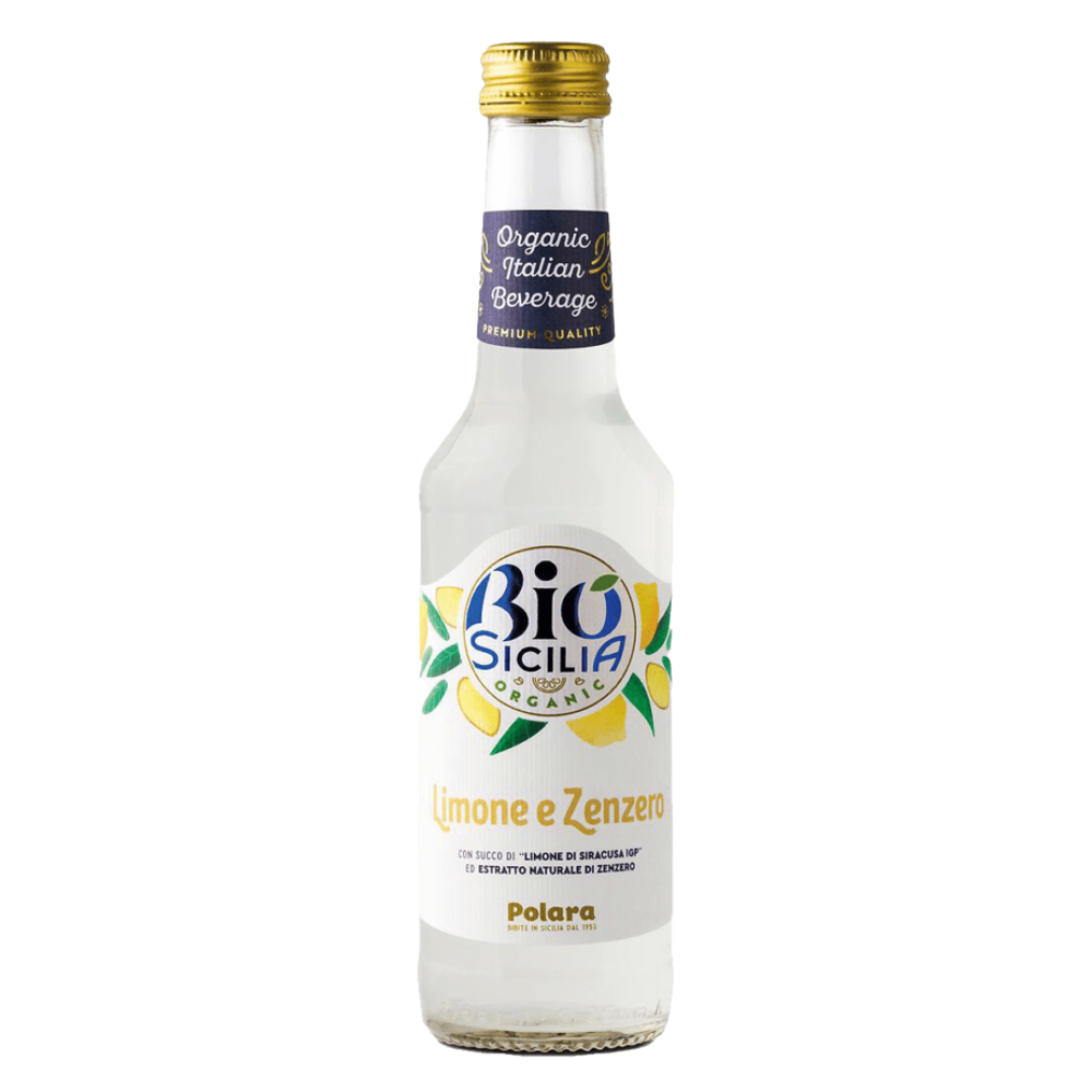 Organic Lemon and Ginger Soda