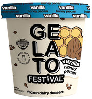 Vanilla Honey Pecan Gelato