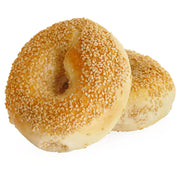 Par-Baked Sesame Seed Bagels Unsliced