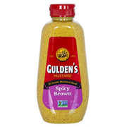 * Spicy Brown Mustard Squeeze Bottle