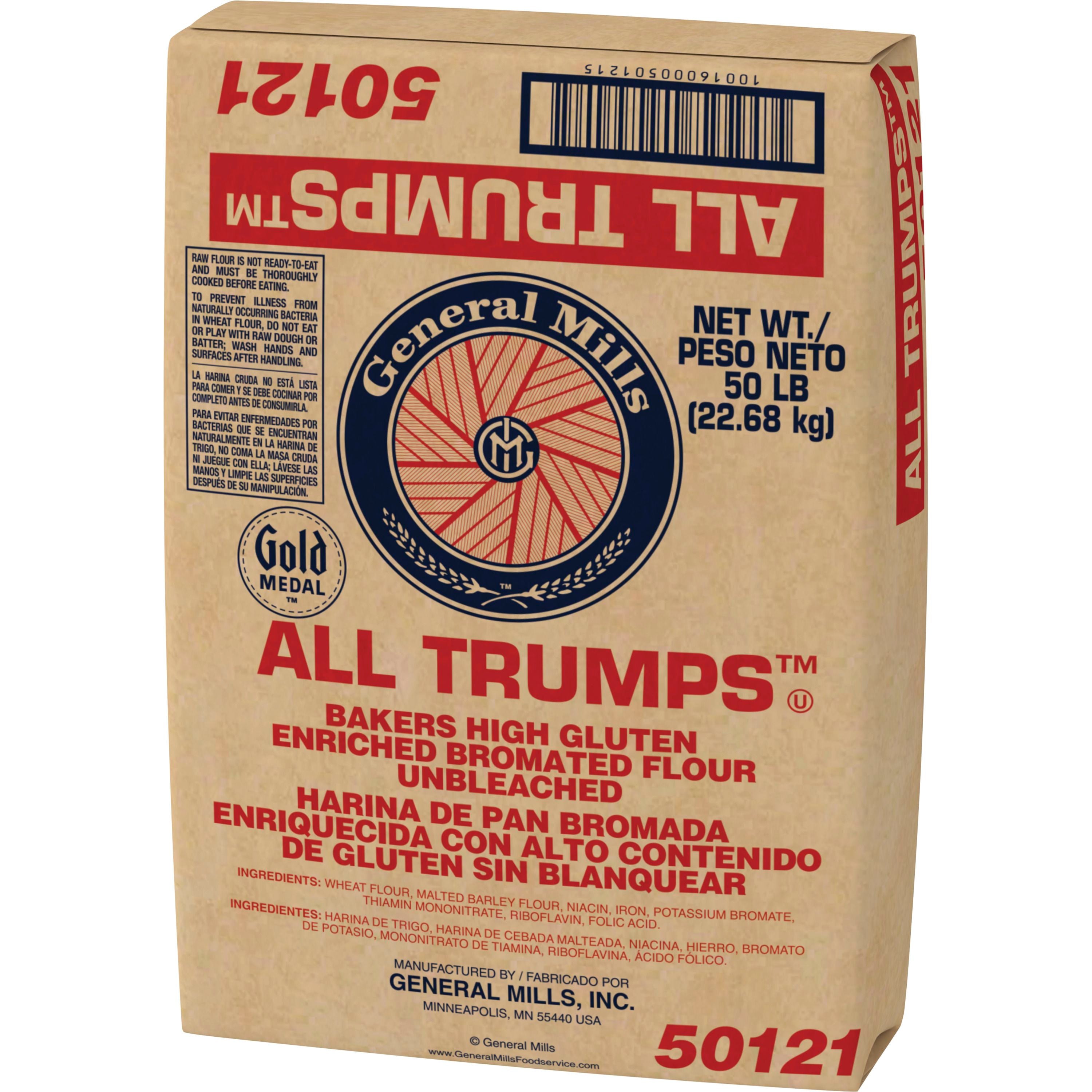 Unbleached Hi-Gluten All Trump Flour