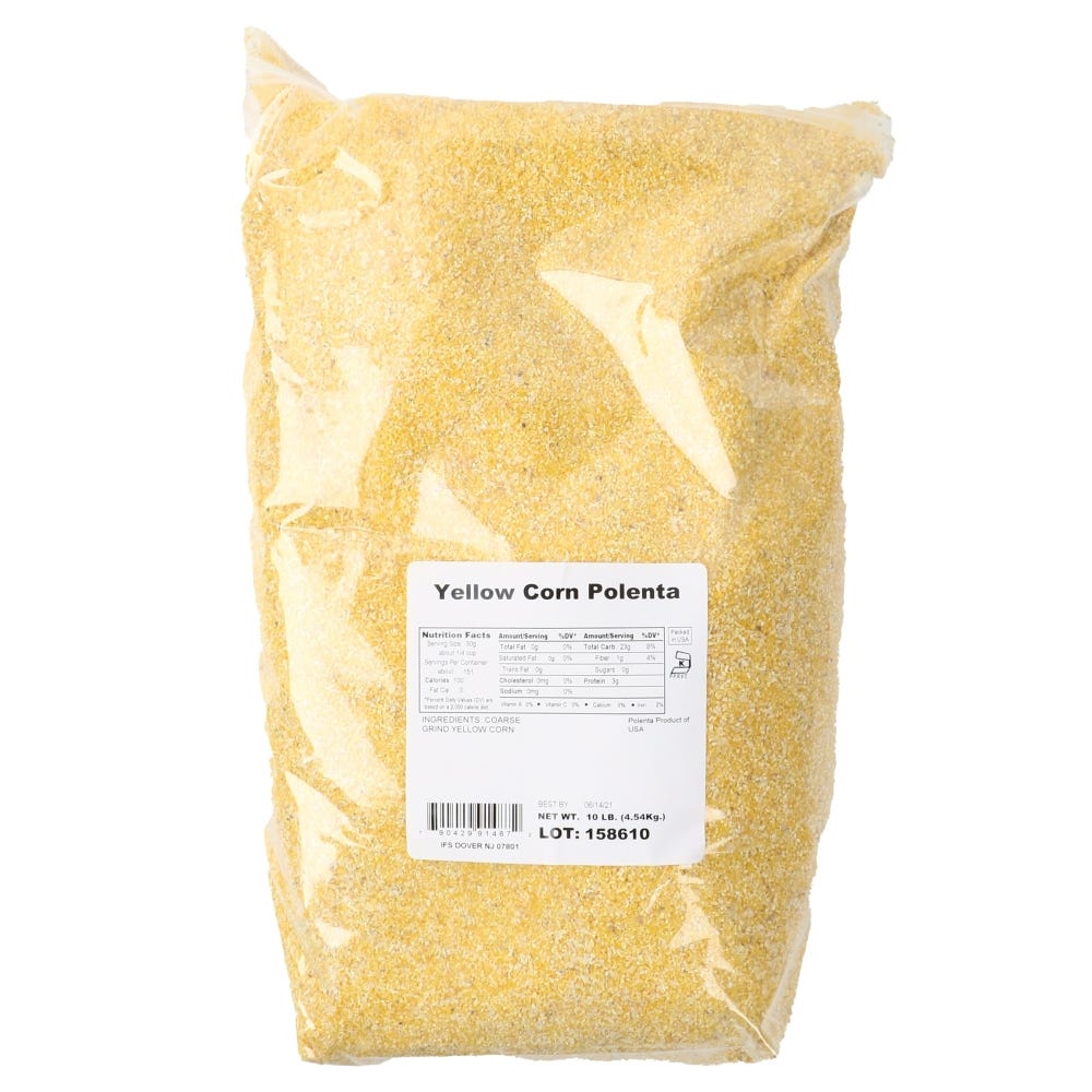Yellow Corn Polenta Coarse Vegan