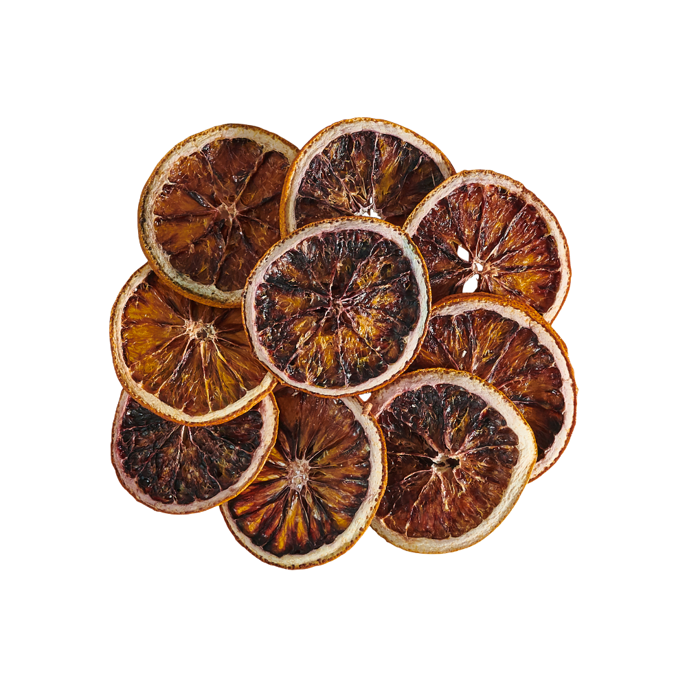 Dried Blood Orange Slice for Garnish
