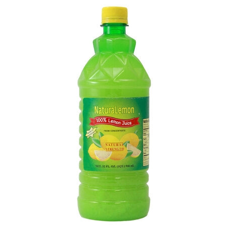 Reconsituted Lemon Juice 32oz