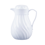64oz White Beverage Server