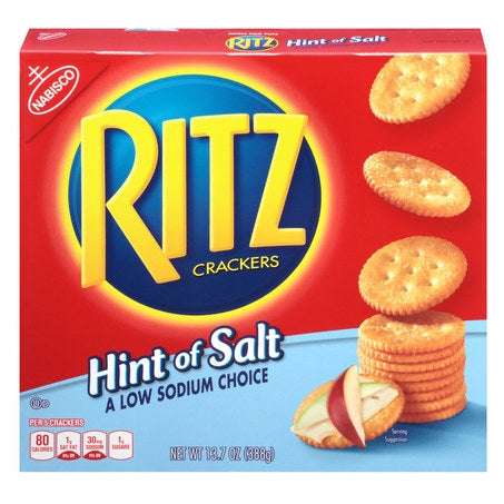 Hint of Salt Ritz crackers