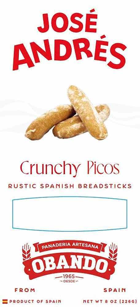 Rustic Picos Spanish Breadsticks
