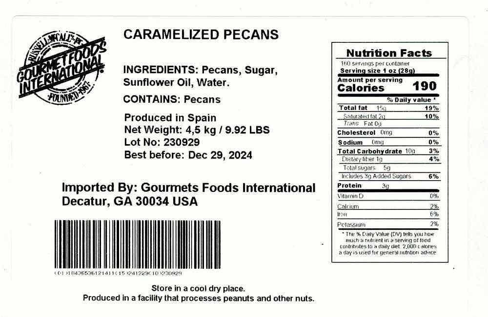 Caramelized Pecans