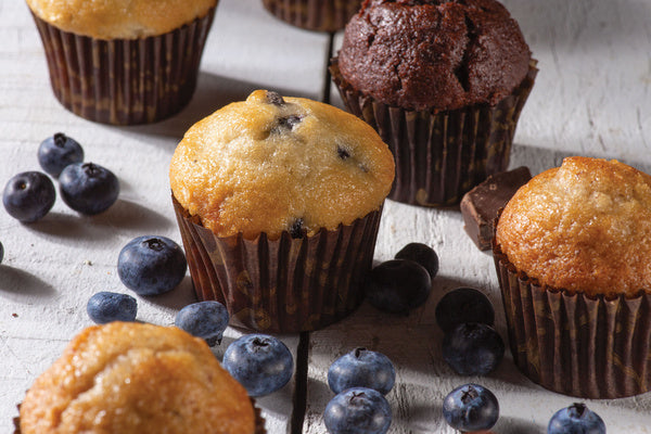 * Mini Blueberry Muffins .9oz