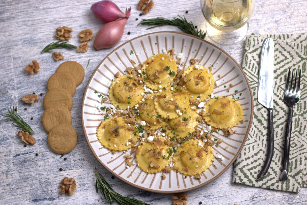 Pumpkin Mascarpone Ravioli