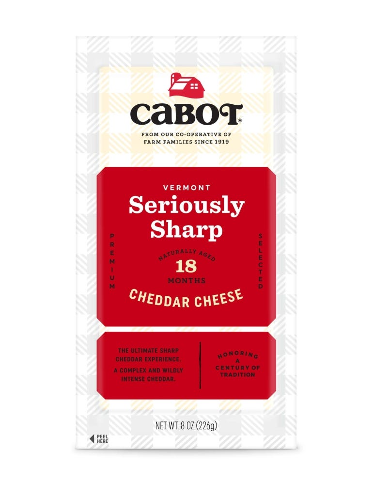 Seriously Sharp White Cheddar Bar