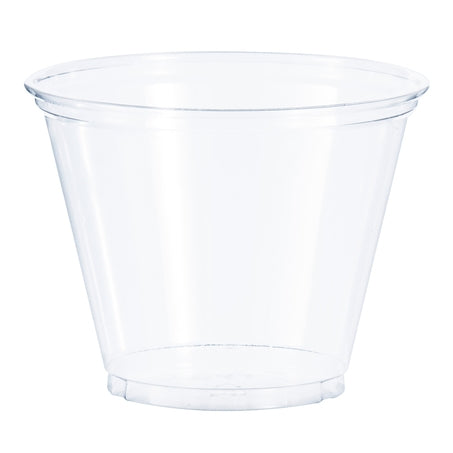 * 9oz Squat Clear Plastic Cup
