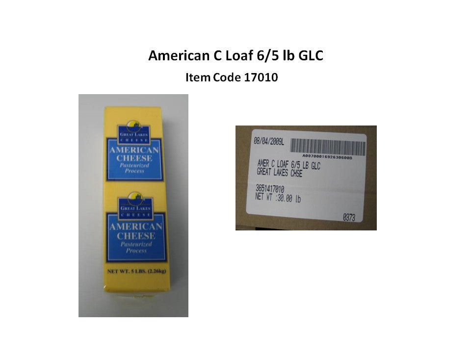 Yellow American Cheese Loaf