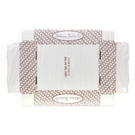 Large Take Out Tote Box