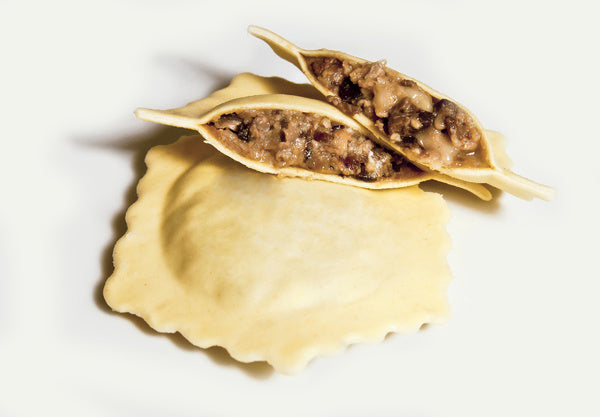 Large Round Wild Mushroom & Porcini Ravioli
